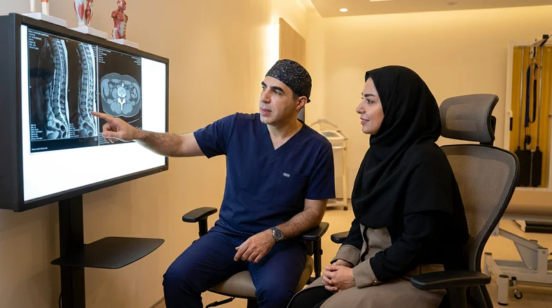بررسی دقیق تصاویر MRI و سی تی اسکن توسط فوق تخصص درد