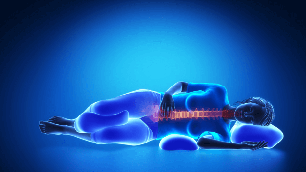 بهترین حالت خوابیدن برای گردن درد