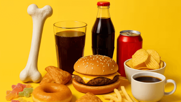 خوراکی های مضر برای پوکی استخوان