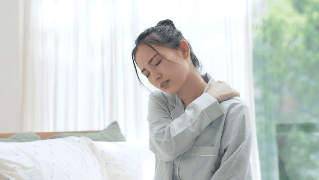 درمان درد شانه هنگام خواب