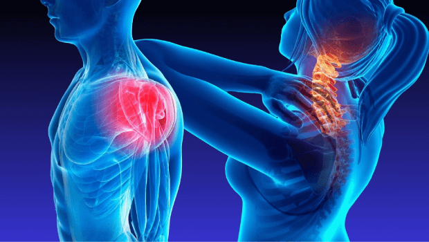 درد شانه راست و گردن